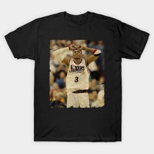 Allen Iverson in Philadelphia 76ers T-Shirt